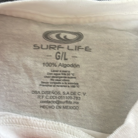 White Puerto Vallarta, Mexico shirt. Size L - Picture 3 of 4